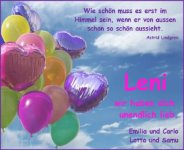 eine Anzeige